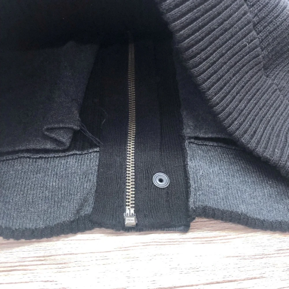 Men's Express Black Knit Cardigan